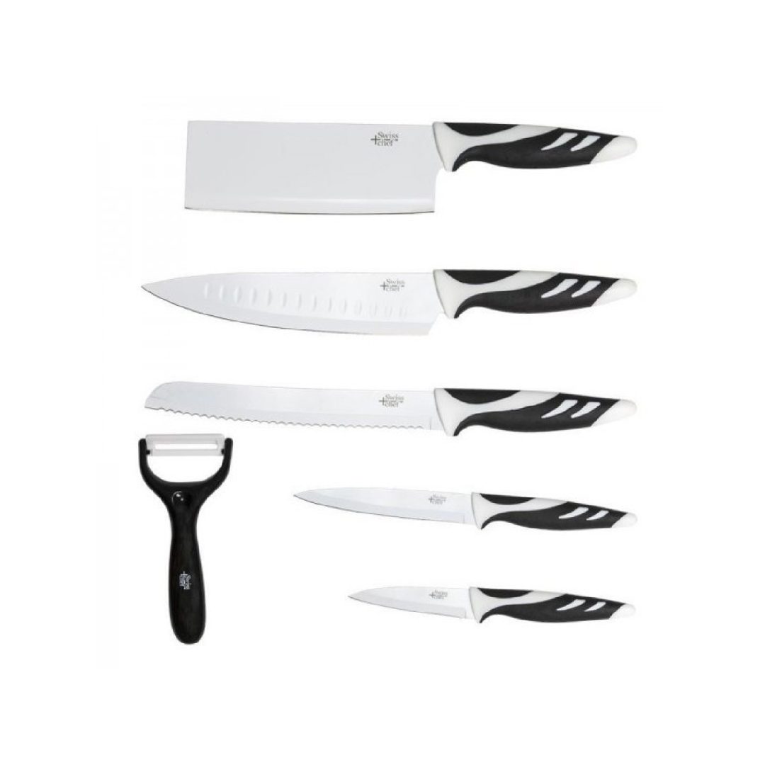 Swiss weiße Messer Set