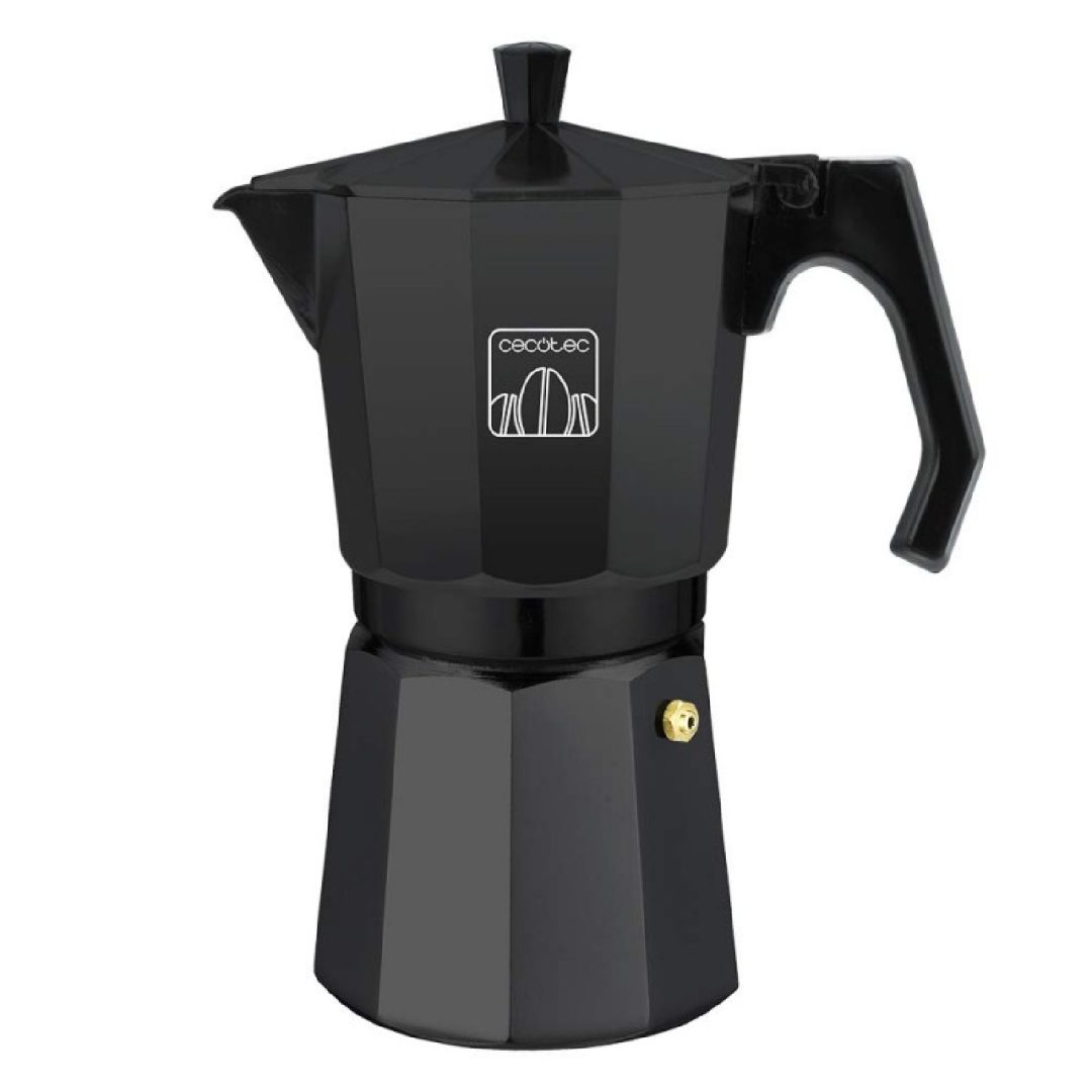 Italiensicher Espressokocher Cumbia Mokclassic 300 Black