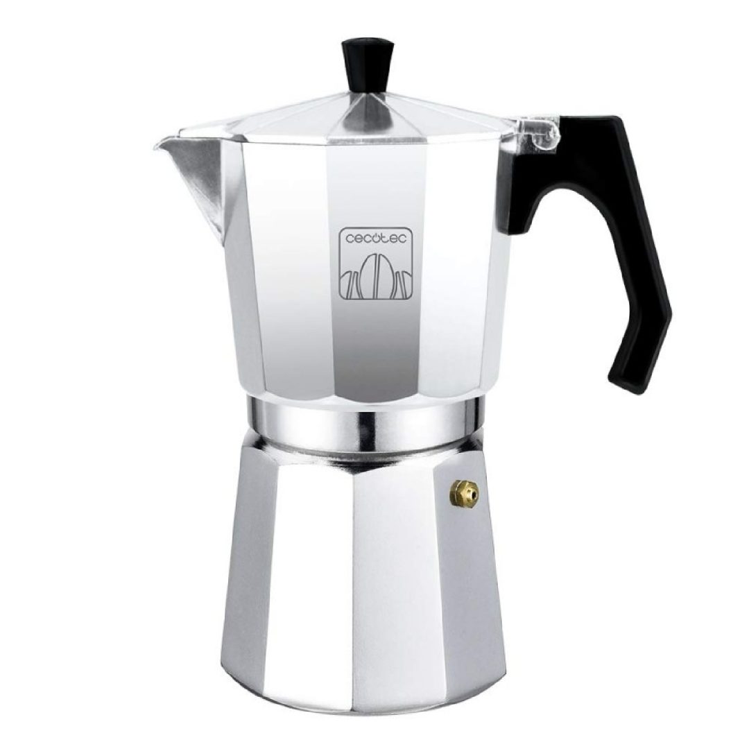 Aluminium Italiensicher Espressokocher Cumbia Mokclassic 600 Shiny