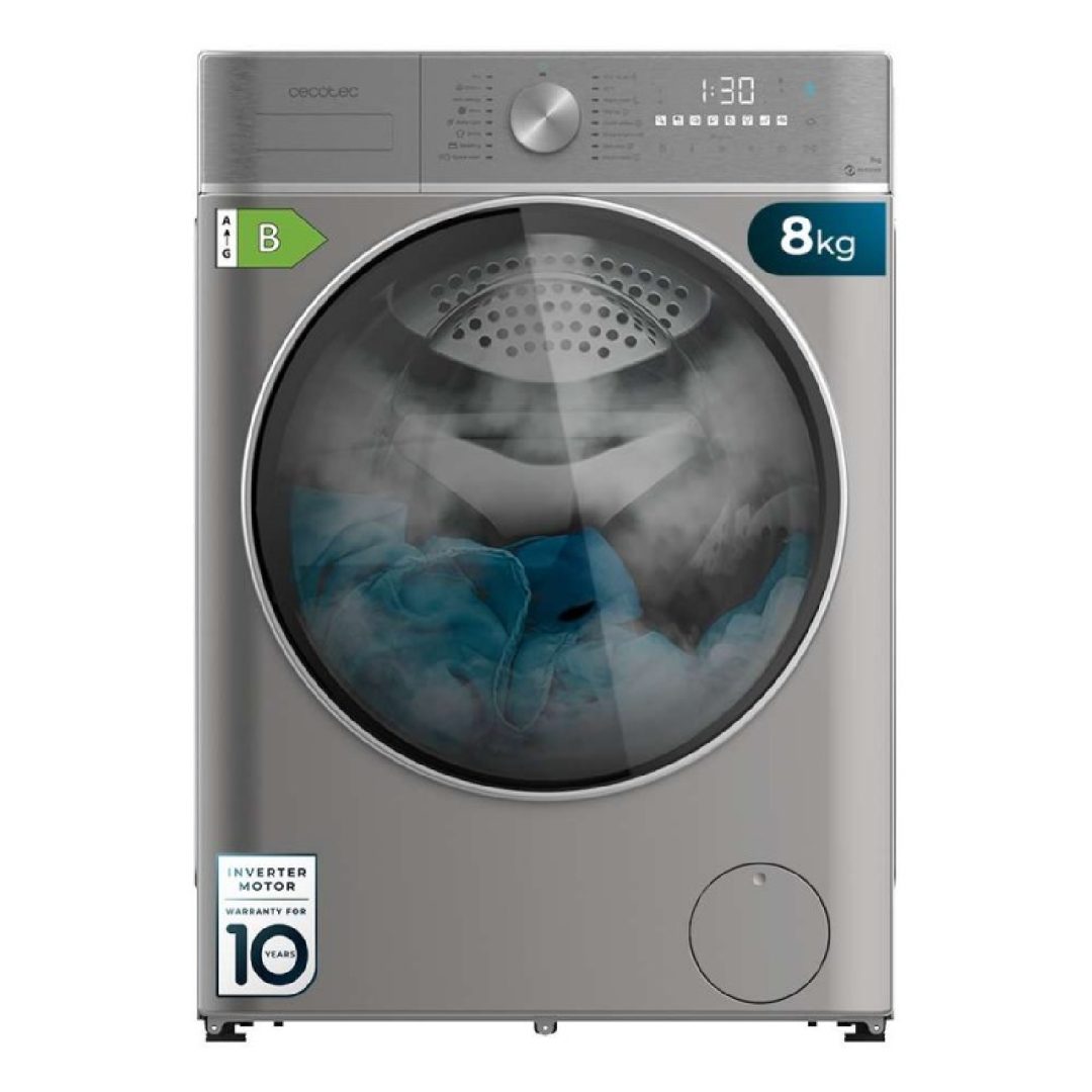 Waschtrockner Bolero Wash&Dry 8580 Inverter Steel B