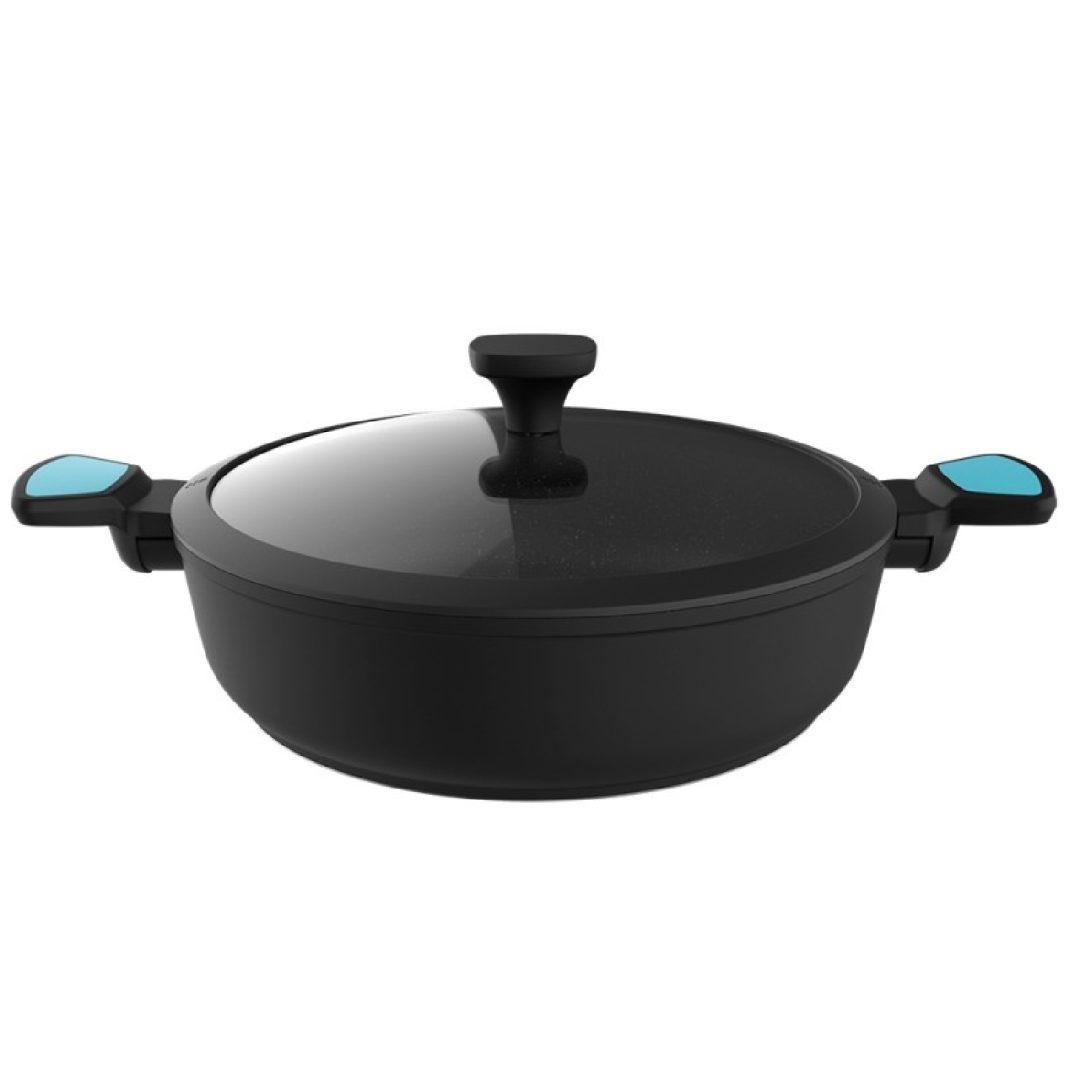 Polka Platinum 28 Low Pot Thunder Kochtopf