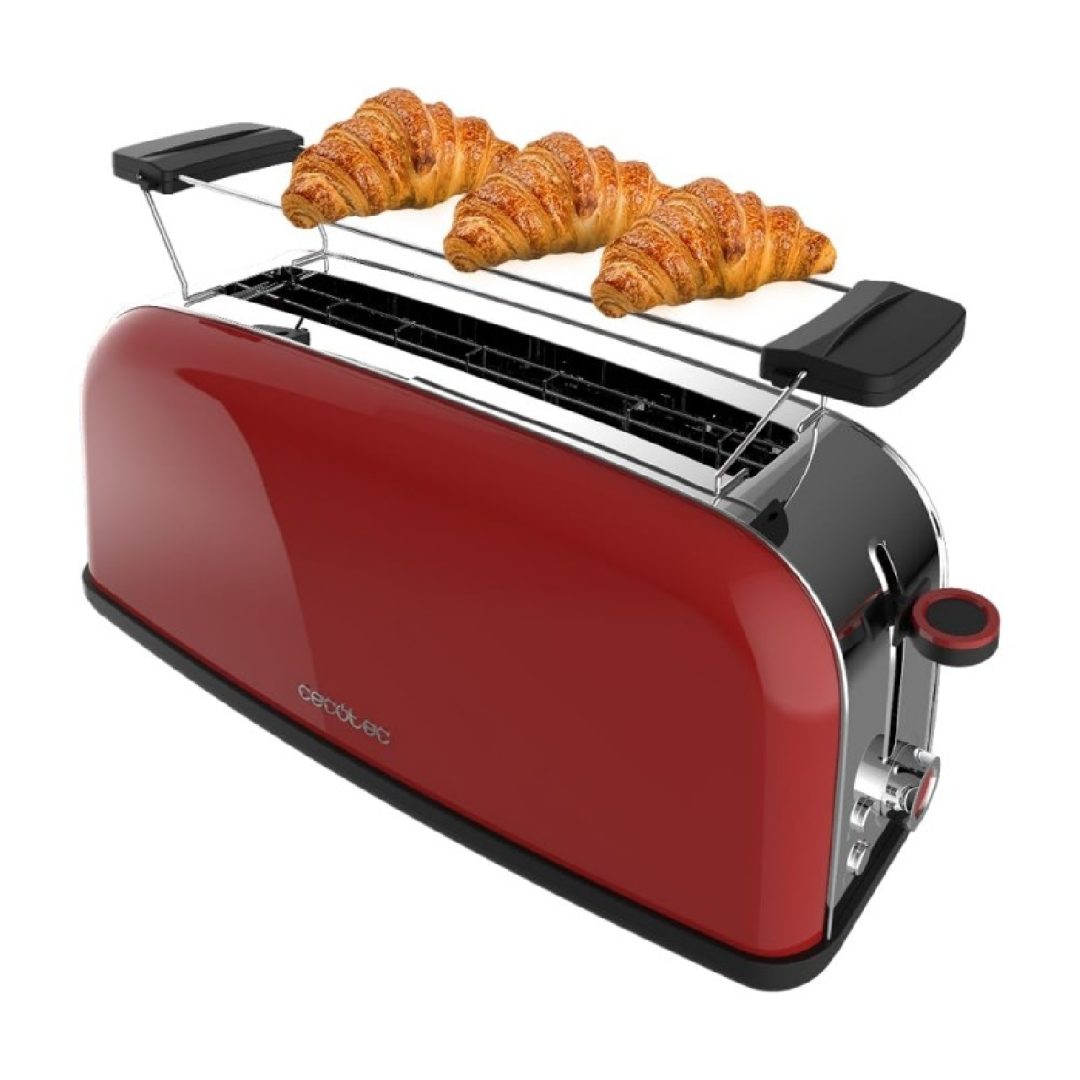 Vertikaler Toaster Toastin' time 850 Red Long