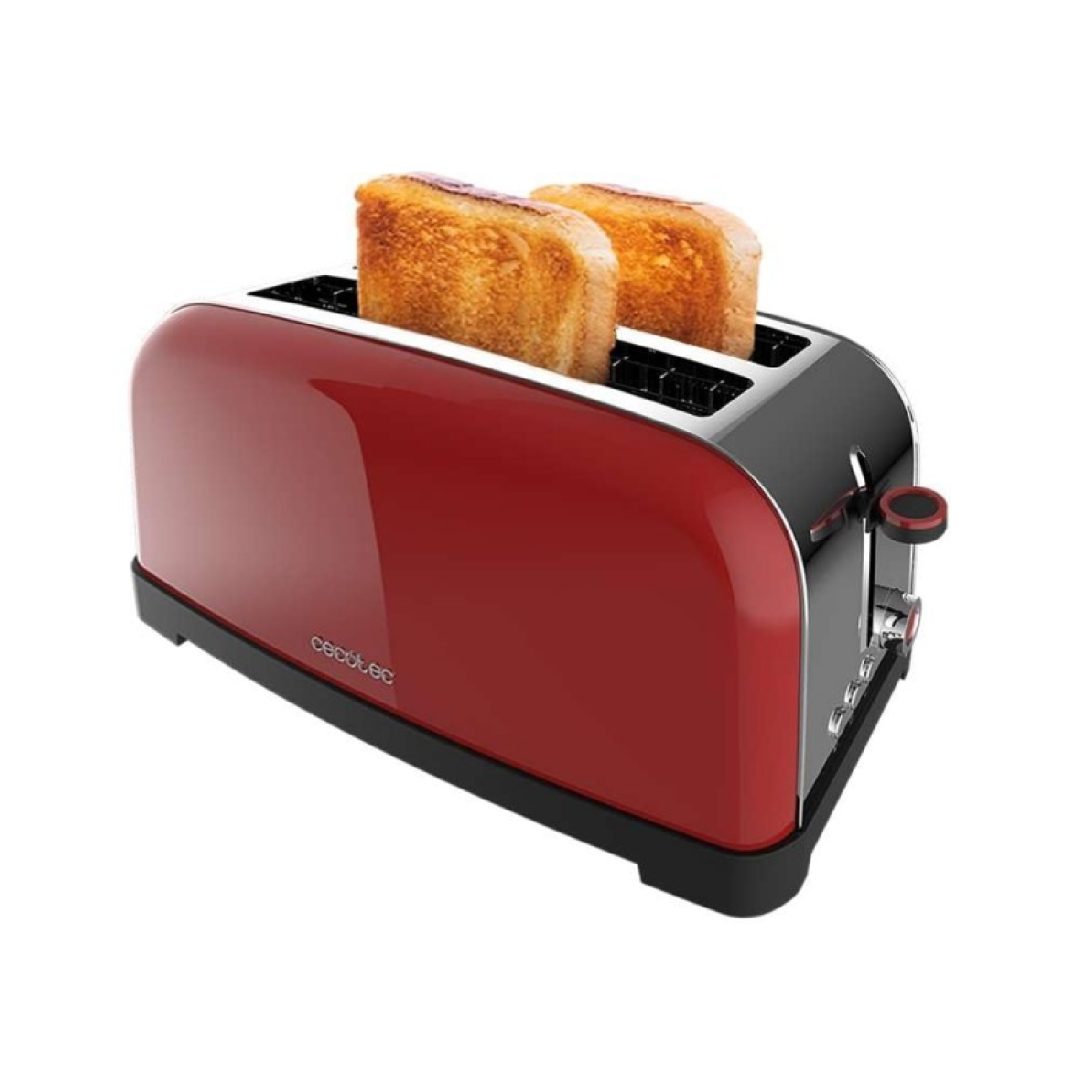 Vertikaler Toaster Toastin' time 1500 Red Life
