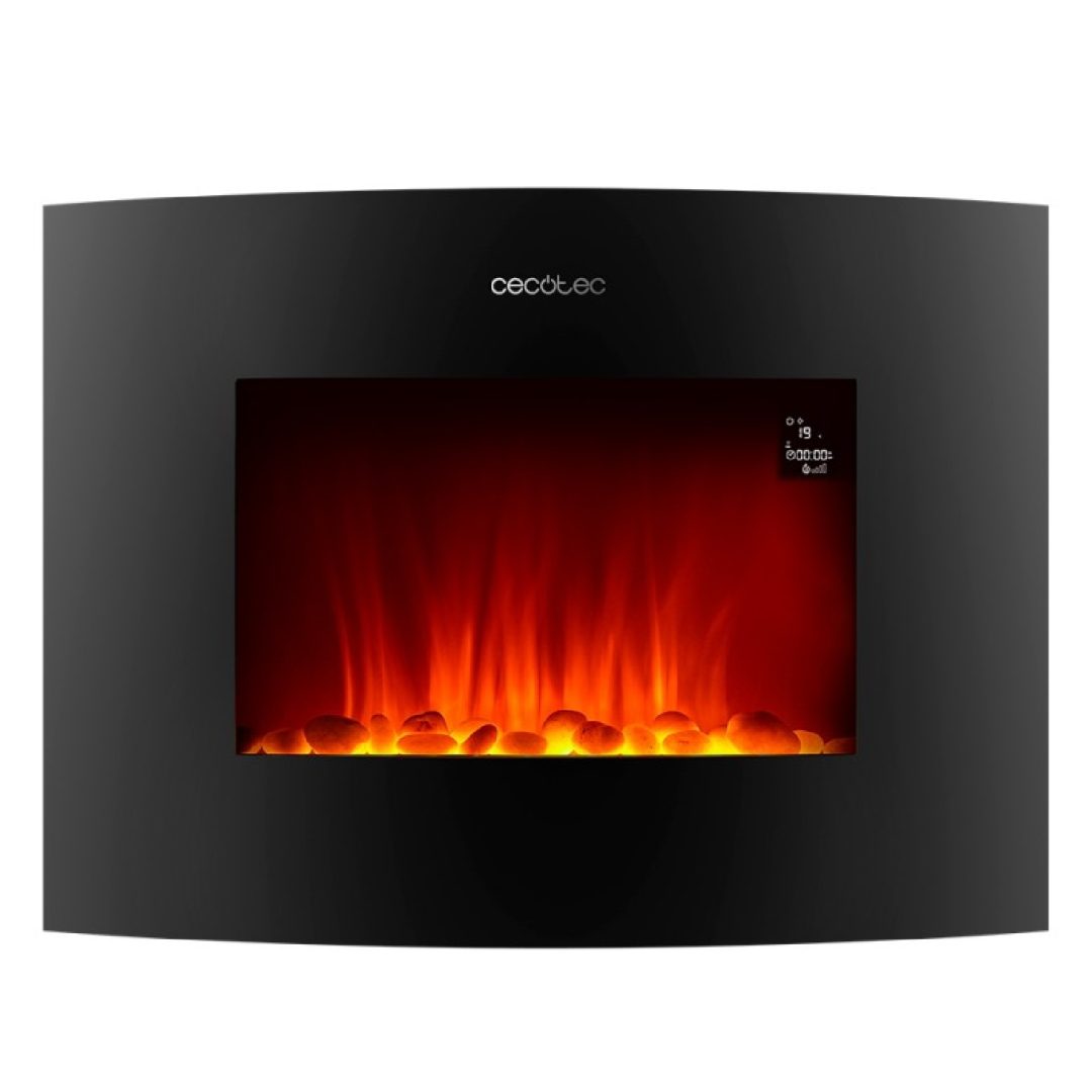Chimenea eléctrica ReadyWarm 2250 Curved Flames Connected