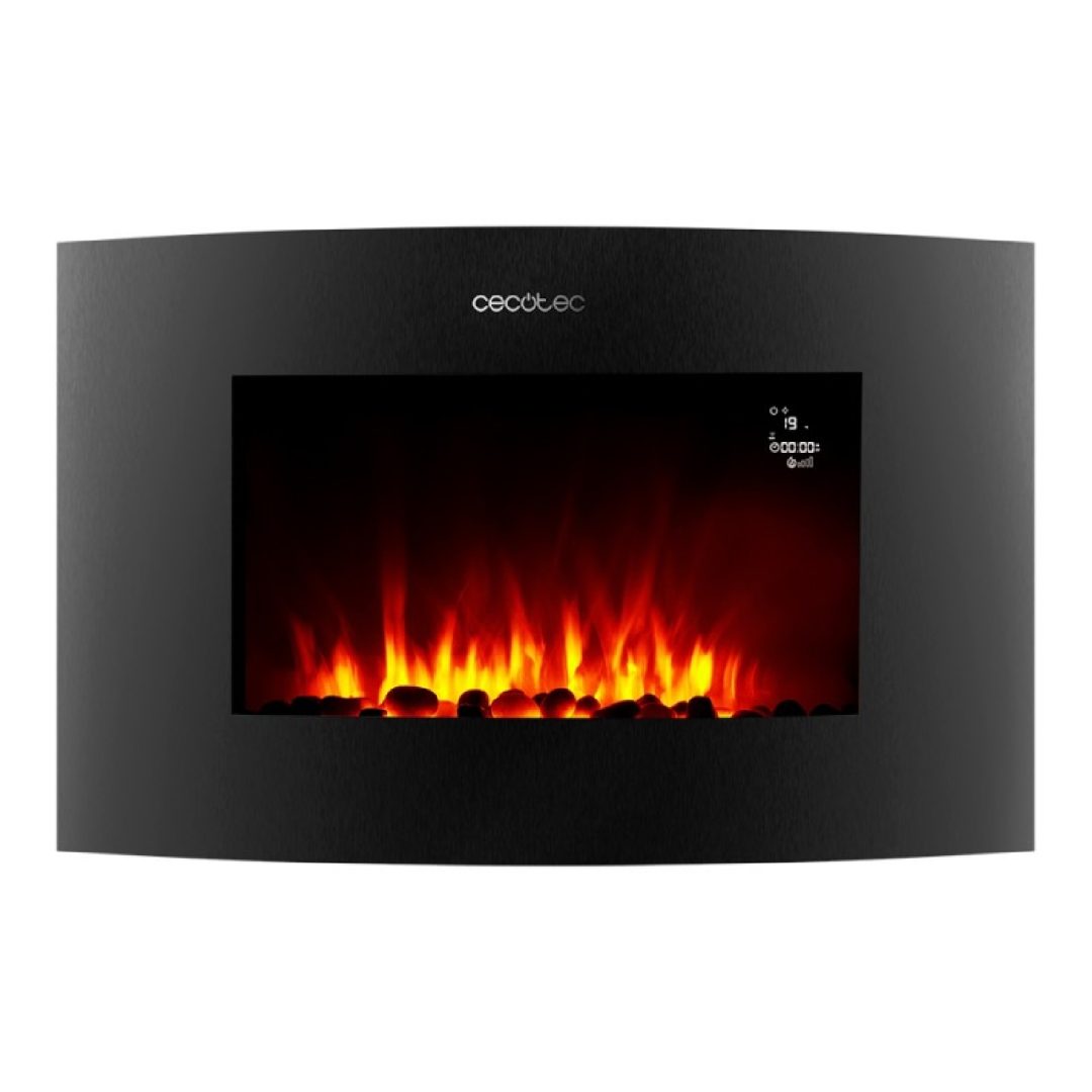 Chimenea eléctrica ReadyWarm 3550 Curved Flames Connected