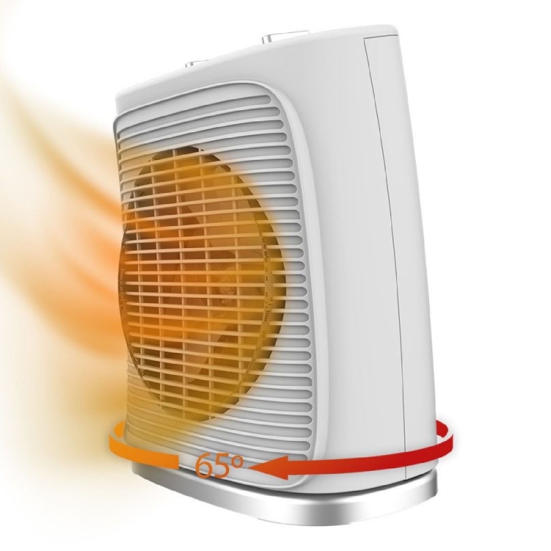 Heizlüfter ReadyWarm 2050 Max Force Rotate White